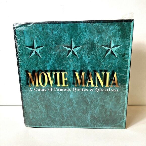 Brand New Sealed Movie Mania Game Of Famous Quotes & Questions Trivia Board Game - Picture 1 of 5